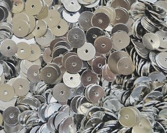 CLEARANCE** 6mm brass sequin, thin metal disc, 500 pcs
