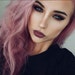 Smokey pink Mauve Hair Dye