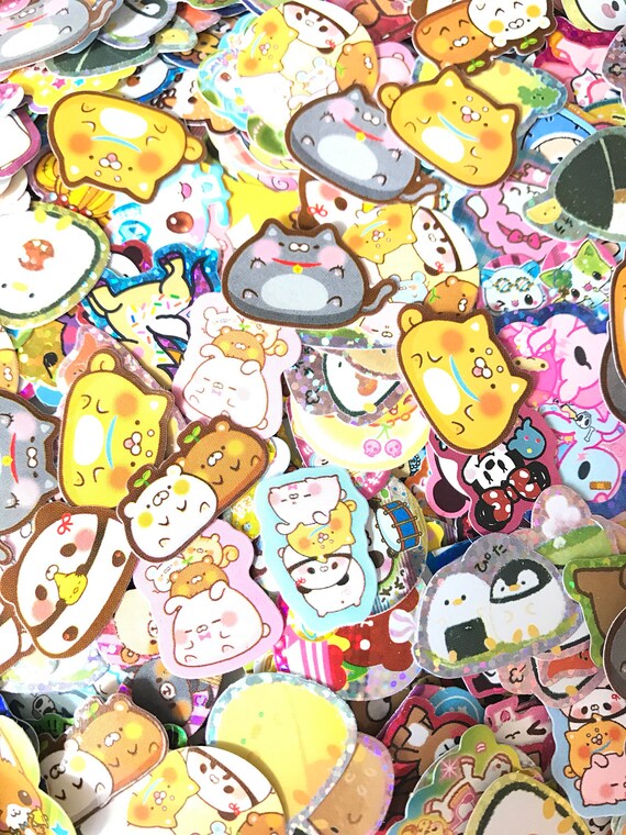 Kawaii Sticker Flakes Grab Bag