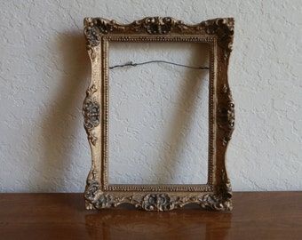 Gilded carved frame