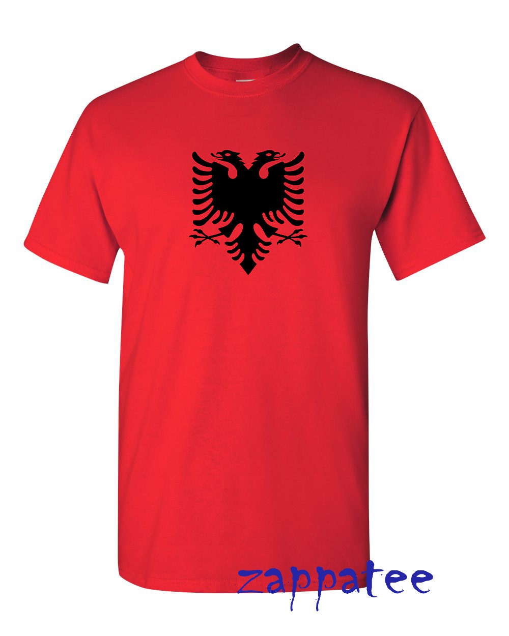 Albania T Shirt Red or White Albanian Tee