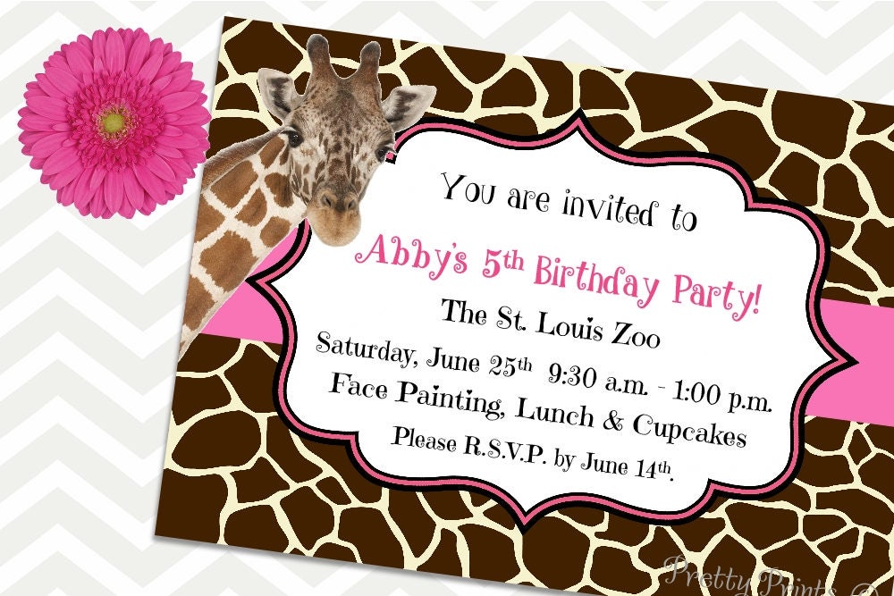 invitations for birthday party templates