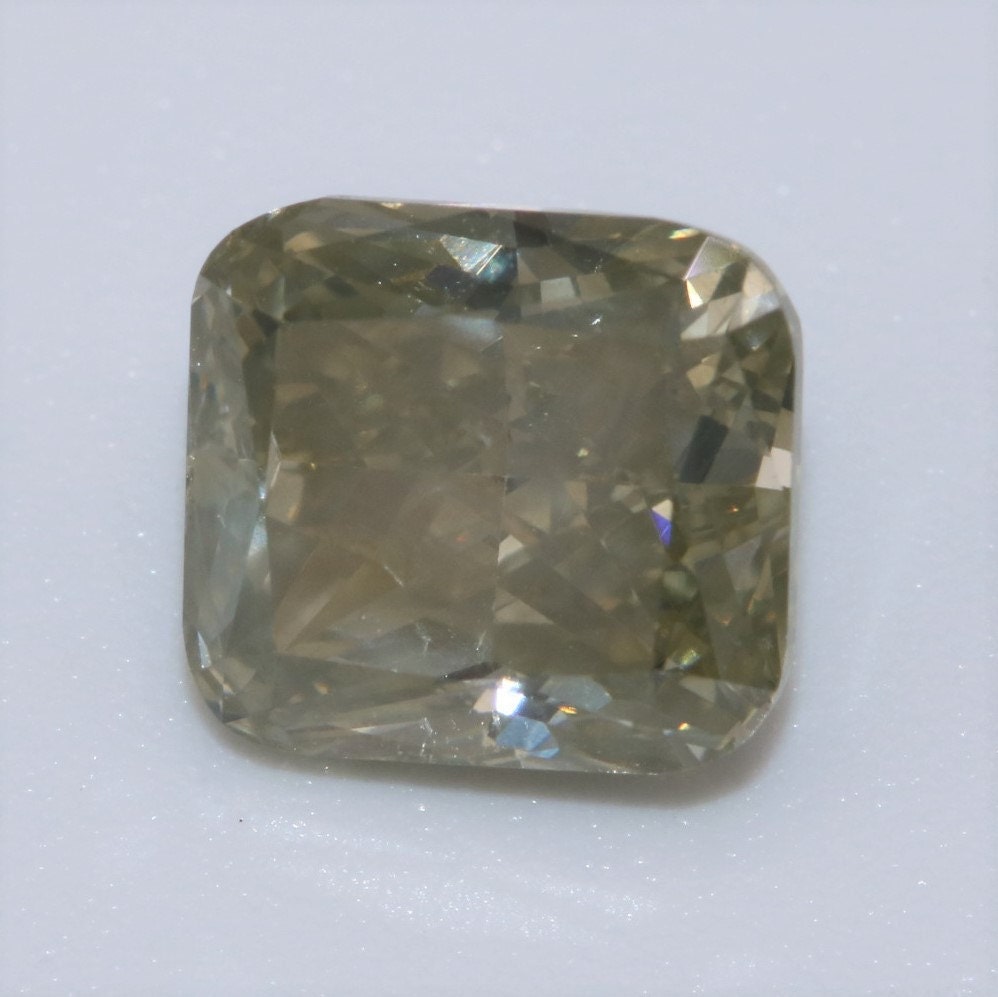 Natural Diamond Stone Loose Diamond Stones Sage Green