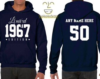 1967 Limited Edition B-day Hoodie 50th Birthday Gift Cool hipster swag mens womens ladies hooded sweatshirt sweater Unisex