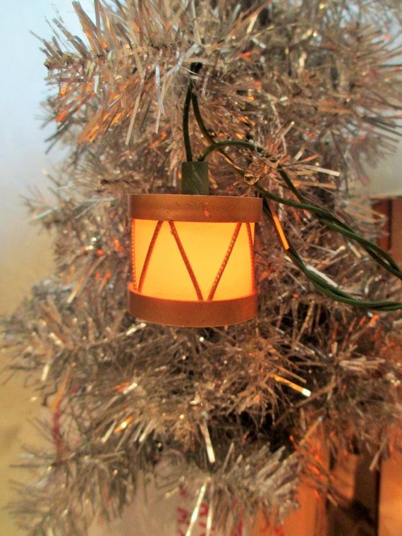Vintage Christmas Lights Drum Christmas Light Covers