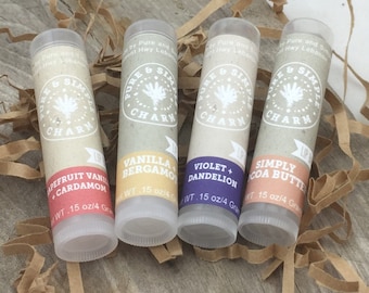 Lip Balm Gift Sets, Lip Balm Set, Lip Balm Sampler, Gift Sets, Gift Box, Spa Gift Set, Mini Spa Set, Lip Balm Favors, Customizable Gifts