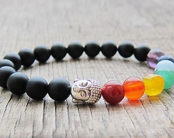 mens buddha bracelet yoga bead bracelets tibetan prayer beads meditation bracelet healing bracelets healing stone jewellery chakra jewellery
