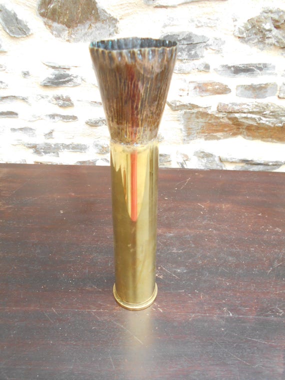 Ww2 Vintage Brass Artillery Shell 1939 46