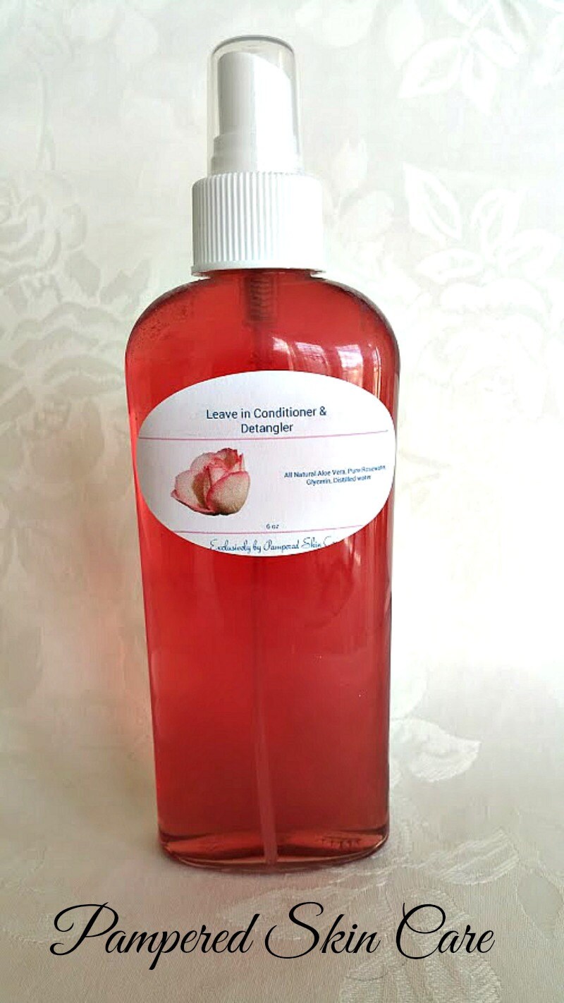 Leave in Conditioner & Detangler All Natural 6 oz Bottle