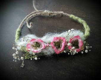 Tieback Forest Fairy Hot Pink