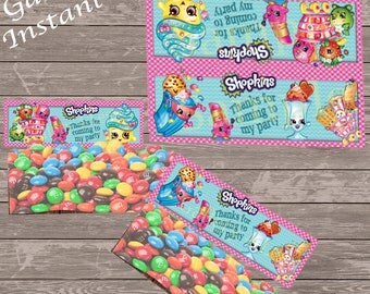 Shopkins labels | Etsy