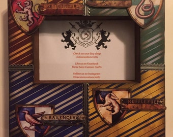 Black METAL License Plate Frame Property Of Hogwarts Auto Harry Potter