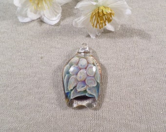 Beautiful Vintage Art Glass Pendant DL# 3369