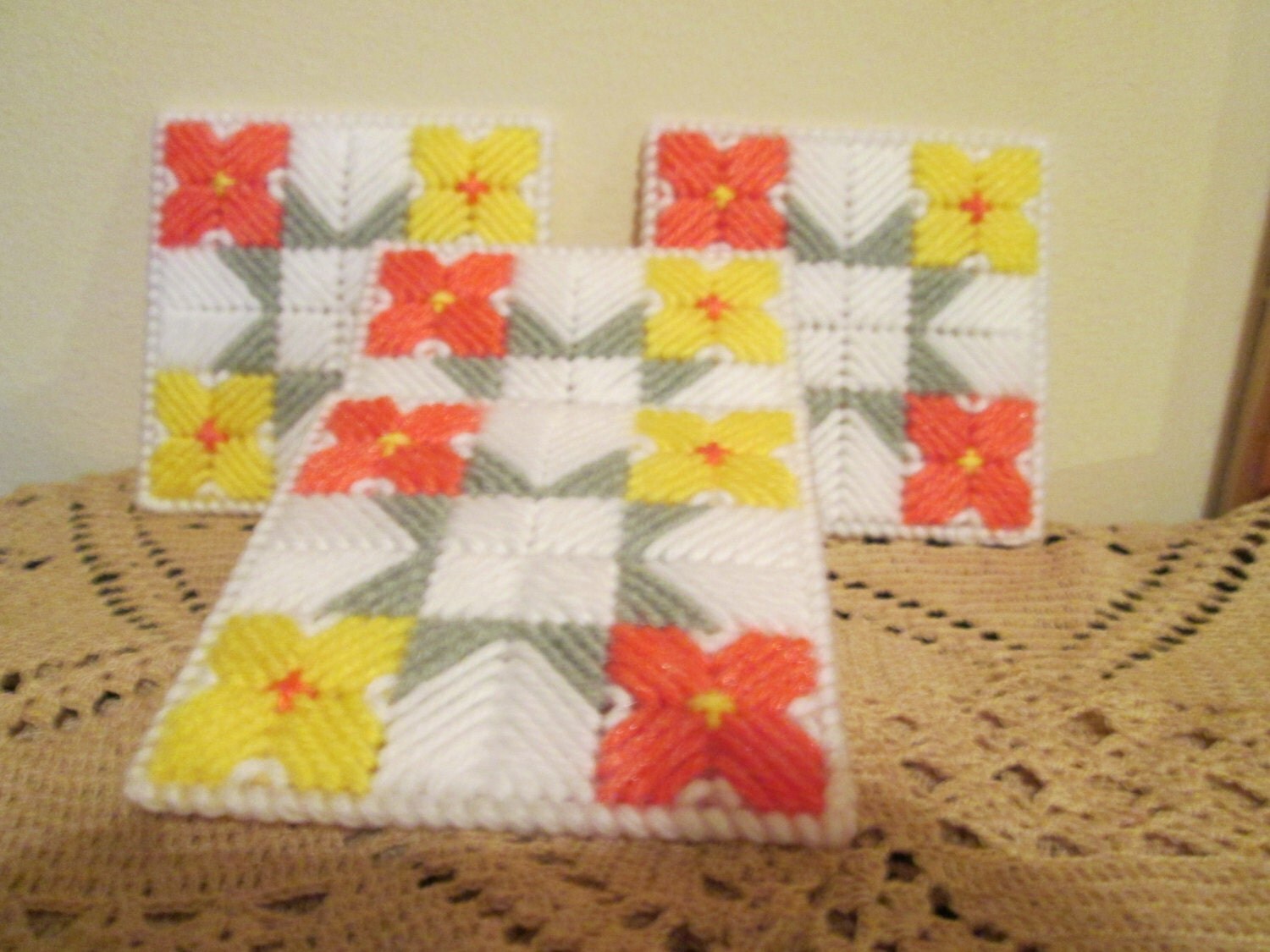 Flowers Coaster Set of 4