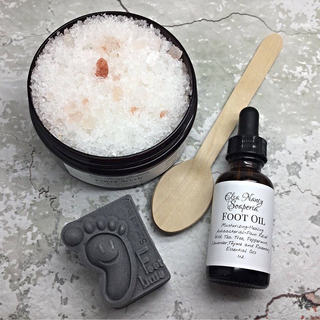 Foot Spa Gift Set Foot Massage Oil Tea Tree Foot Oil Foot