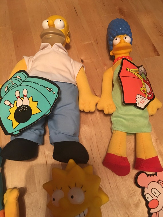 burger king simpsons dolls