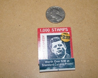 Vintage 1970's - International Hotel and Restaurant Matchbook JFK 1,000 stamps