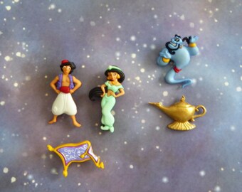 Magic Carpet Silicone Mold Cake Tool Fondant Chocolate Candy DIY Cupcake Topper Decorations Polymer Clay Craft Genie Lamp