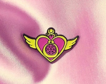 Sailor Moon Crisis Heart 1.25" Enamel Lapel Pin