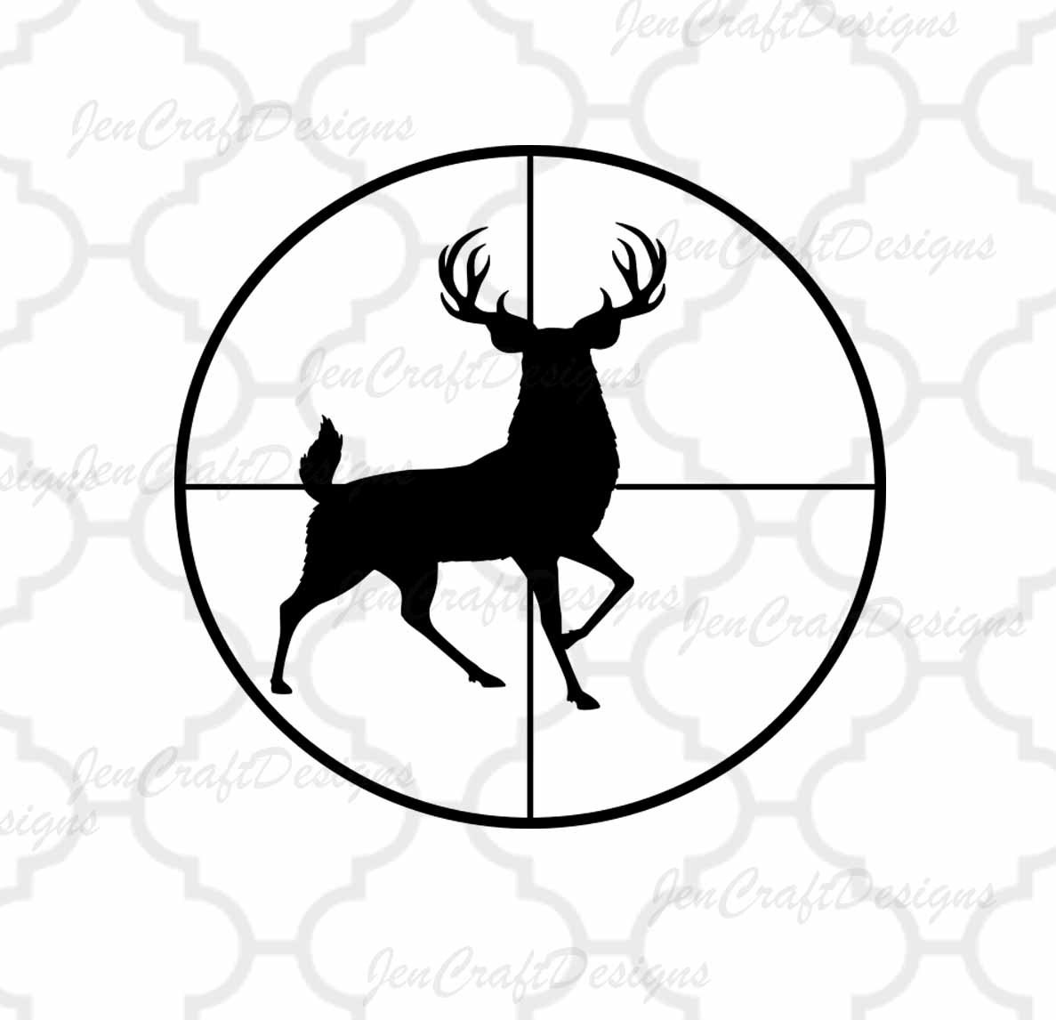 Download Deer SVG Cutting File, Hunting Svg, PNG, Studio3, EPS, Dxf ...