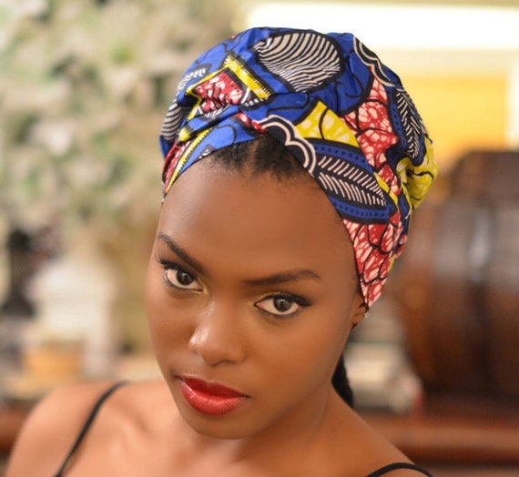 Fabulous African Print Ankara Turban PRESEWN Hat