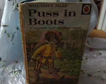 Vintage Ladybird book - Puss In Boots