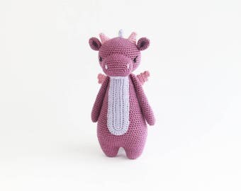 Crochet Amigurumi Pattern - Dragon