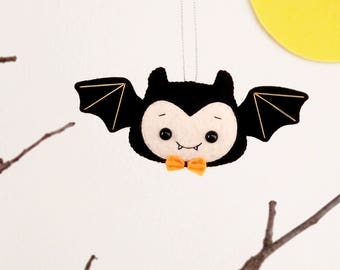 halloween ornament cute bat boy felt spooky stuffed toy hanging decoration halloween gift holiday decor scary - Halloween Hanging Decorations halloween ornament cute bat boy felt spooky stuffed toy hanging decoration halloween gift holiday decor scary - Halloween Hanging Decorations