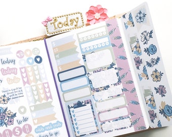 Live Your Dream TN Sticker Sheet - Travelers Notebook Sticker Insert - Personal Size, A6 Size, Pocket/Field Notes Inserts