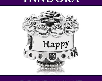 Authentic Pandora Charm - Birthday Cake