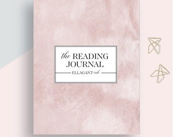 Reading Journal, Book Journal, Reading log, Reading List, Reading Tracker, Reading Planner, Reading Diary, Student Reading log Printable PDF
