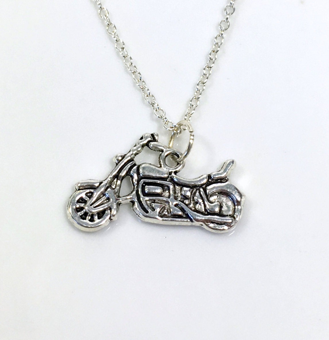 Necklace for Men Motorcycle Jewelry Gift for Motorbiker