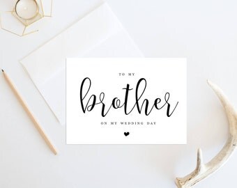 Brother printable | Etsy