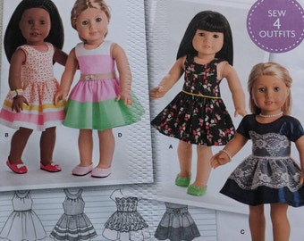 Simplicity Pattern ~ 18" American Girl Doll Clothes ~ 8192