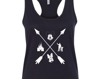 Disney Tank Top // Mickey Mouse Tank Top // Disney Shirts // Disney Family Shirt