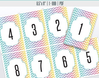 live sale numbers stripes printable digital download