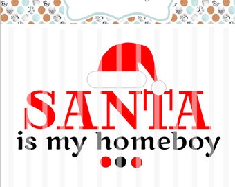Download Rudolph is my Homeboy ~ SVG File- HTV, Decal, DIY, Vinyl ...