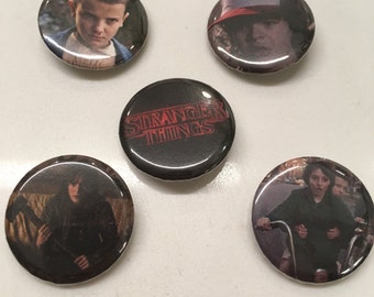 Stranger Things Pin Set