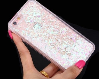 iPhone case Glitter | Floating Glitter Case | Sparkly iPhone case| iPhone 7 case | iPhone 7 Plus case| iPhone 6Plus case| Blingy iPhone case