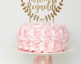 Wedding cake topper, wedding cake topper rustic, cake toppers for wedding, unique wedding cake topper, rustic wedding cake topper, gold