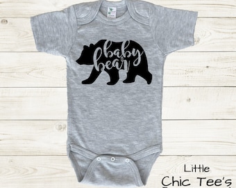 Baby Boy, Cute Baby Boy Clothes, baby bear onesie, baby bear shirts, baby bear bodysuit, trendy baby boy clothes, newborn baby boy clothes