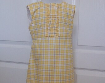 50% Off Girls Clothing Dresses Yellow Sleeveless A Line Dress Yellow White Easter Dress Size 6