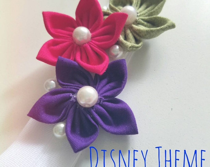 Disney Theme Baby Flower Headband