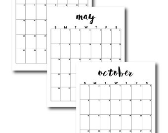 2017 Calendar Printable