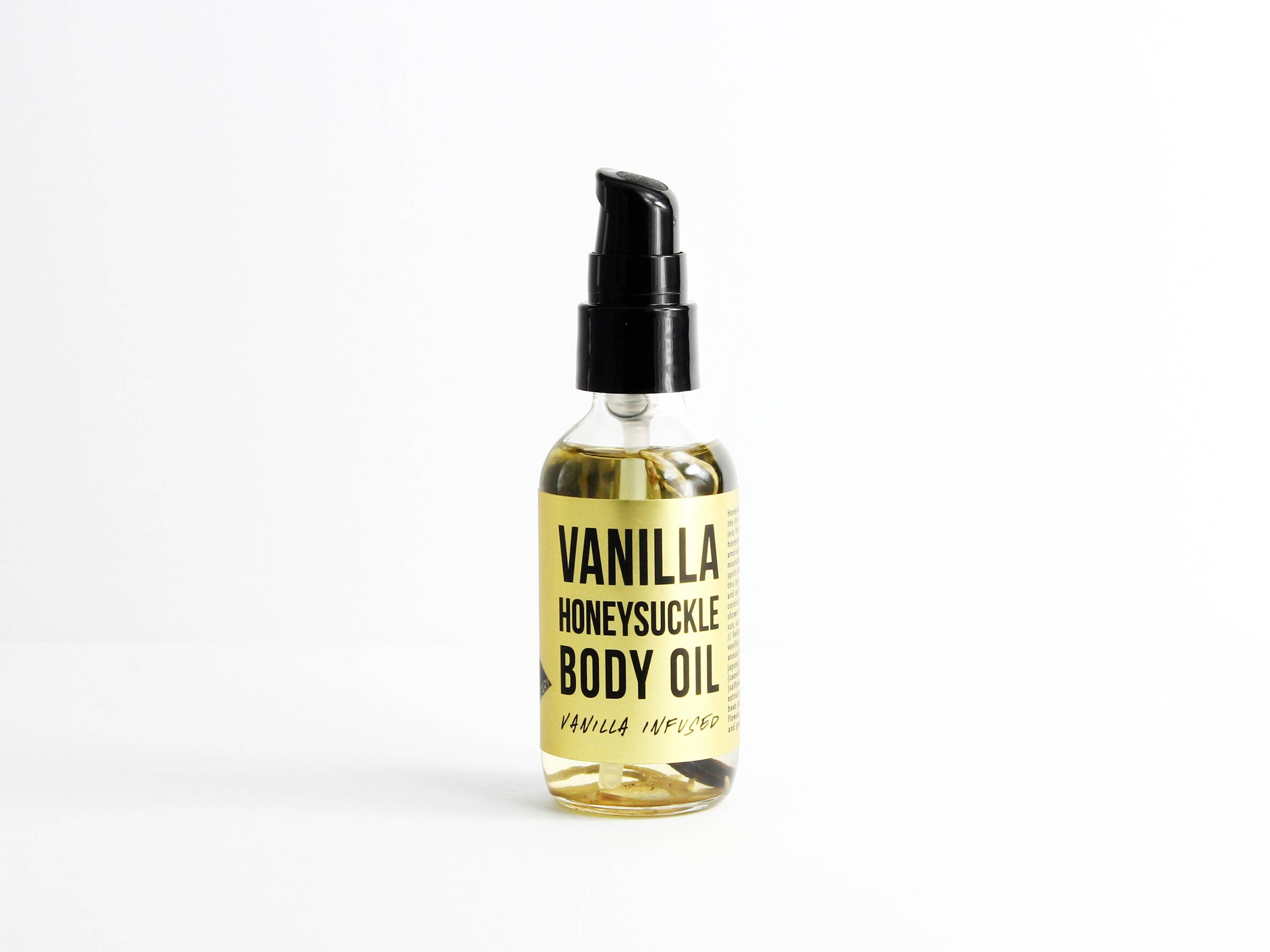 VANILLA HONEYSUCKLE BODY Oil // Massage Oil // Bath Oil