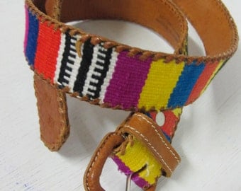 Ceinture En Cuir The Ritz – Taille S, Couleur Marron, Fabriquée En Uruguay, Occasion