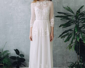Dress SS17 | Wedding dress Boho wedding dress Romantic Wedding Dress vintage wedding dress elegant wedding gown