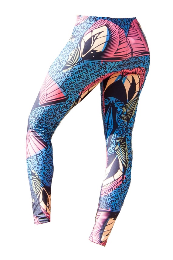 patterned yoga pants