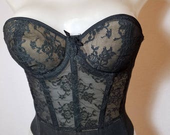 FREE SHIPPING 1950 Corset Strapless Bra