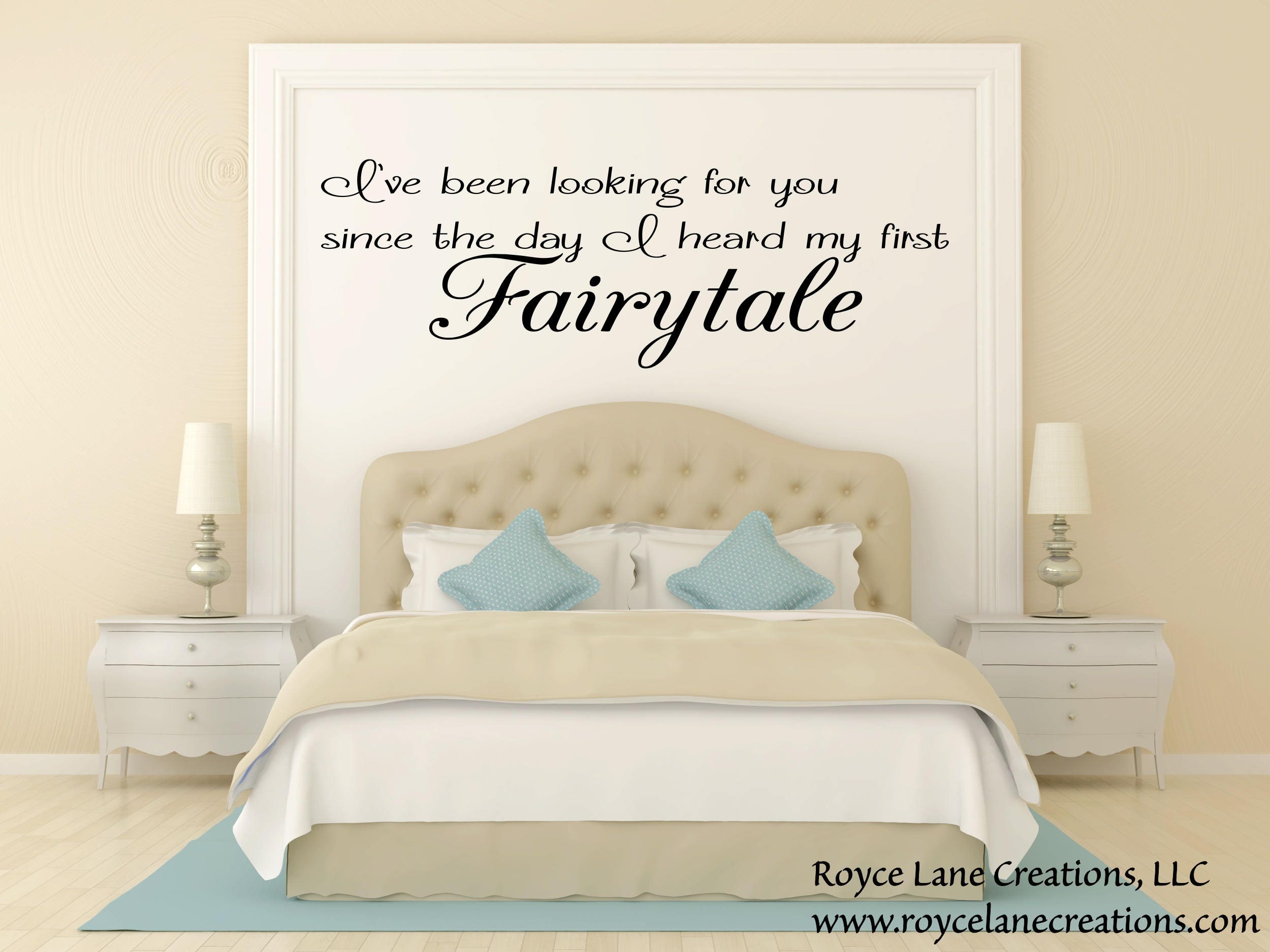 Romantic Bedroom Wall Decals fairytale quote-romantic bedroom wall decal Romantic Bedroom Wall Decals fairytale quote-romantic bedroom wall decal